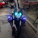 Fari LED per moto 2 pz 4