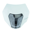 Fari LED per motocicli a 5 diodi per Enduro 2014–2016 Luce anteriore universale Maschera per motocross Faretto LED anteriore Ricambio 4