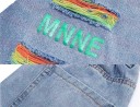 Farvede jeans til piger L2140 5