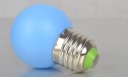 Farvede LED pærer E27 1/3/5 W J769 11