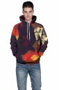 Farverig 3D-sweatshirt til mænd 2