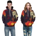 Farverig 3D-sweatshirt til mænd 6