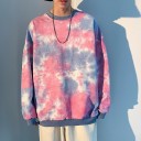 Farverig herresweatshirt F62 8