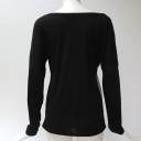 Farverig langærmet T-shirt til kvinder 11