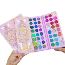 Farverig øjenskyggepalette med 96 farver, professionel palet med shimmer og matte øjenskygger, høj pigmentering 2
