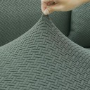 Farverigt elastisk sofabetræk 145-180 cm Jacquardbetræk til to-personers stue skridsikkert vaskbart 2