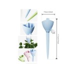 Farverigt sæt med 3 automatiske vandingsapparater til blomsterpotter med flowkontrol til plastikflasker 2
