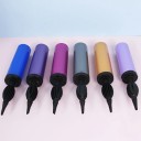 Farvet håndpumpe til oppustning af balloner 41x4,5 cm med teleskopisk dyse til bryllupper, fødselsdage og dekorationer 1 Farvet håndpumpe til oppustning af balloner 41x4,5 cm med teleskopisk dyse til bryllupper, fødselsdage og dekorationer 1