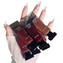 Farvet lipgloss Langtidsholdbar lipgloss Plejende og nærende gloss Flydende blank læbestift 1