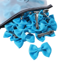 Fasce per capelli 10 pz Fermagli con fiocchetto Accessori per capelli eleganti Fiocchi colorati per acconciature Fermagli stilosi per ragazze e donne 3