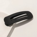 Fascetta per capelli grande da donna 11 × 3,3 cm Design opaco Antiscivolo con denti Plastica BB fascetta Vari colori 1