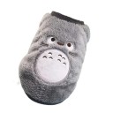 Fato de Inverno para Cão Tamanho M 2–3.5 kg 40 cm peito 30 cm costas Macacão cinza quente em estilo de rato Roupinha de inverno fofa e confortável para cães 1