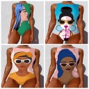 Fatos de banho femininos P1327 1