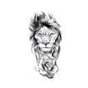 Faux tatouage félin 10