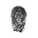 Faux tatouage félin 15