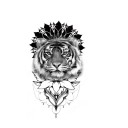 Faux tatouage félin 4
