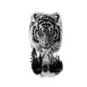 Faux tatouage félin 7