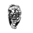 Faux tatouage félin 8