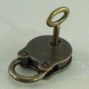 Fechadura retro decorativa 3 pcs 3