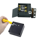 Fechadura RFID invisível para tomadas e armários Fechadura IC sensorial 13,56 MHz para portas de madeira até 30 mm 8