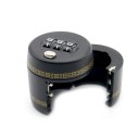 Fecho de plástico para garrafa com código numérico 43 × 43 mm Tampa de vácuo fechada para vinho contra abertura não autorizada 3