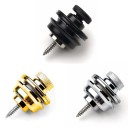 Fecho de segurança para correia de guitarra Sistema de fecho metálico para guitarra elétrica e acústica Fixação fiável da correia sem risco 1