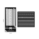 Fehér dekoratív csipkés szalag 10×150 mm Finom elegáns csipke minták Öntapadó szalagok készlete részletes kreatív dekorációkhoz 2