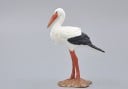 Fehér gólya figura 4 éves kortól Realisztikus kidolgozás talppal Anyag PVC Méret 7,5 x 8,5 cm Játékra és saját állatkertbe 2
