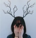 Fejpánt hosszú szarvakkal Univerzális méret Fantasy fejpánt Jelmez hajkiegészítő cosplay Halloween fesztivál parti fotózás 2