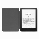 Fekete-fehér flip tok 6 hüvelykes Kindle 10. generációs 2019-hez vitorlással a hullámokon és Time to travel felirattal, pánttal és fóliával 5