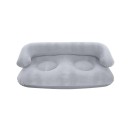 Felfújható kemping kanapé 135 x 66 x 45 cm velúr felülettel és PVC-vel, könnyű 1,3 kg, kempinghez, kertbe, strandra, sátorba és fesztiválra 3