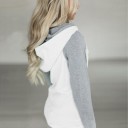 Felpa da donna con cappuccio J1005 7