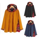 Felpa donna ampia con motivo 1