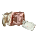 Felpa per bambini con cuore sul petto Cotone e poliestere Maniche lunghe con arricciature sulle spalle Top monocolore con scollatura a O Per ragazze Primavera e autunno 7