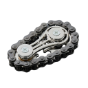 Fém Fidget Spinner Fogaskerekekkel Lendkerék Ujjrózsaszín Gyro Antistressz Játék Szorongás EDC Spinner Lánckerék Szett 1