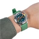 Férfi Chronográf Óra Tachiméterrel Világító Indexek BGW9 100 m Vízálló 38 mm Rozsdamentes Acél 316L Gumi Szíj FKM 5