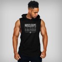 Férfi csuklyás tank top T1954 6