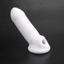 Férfi elasztikus maszturbátor hüvely alakú 15x4 cm-es reális oldalnyílással hüvely alakú, rugalmas anyagból, diszkrét csomagolásból 1