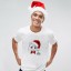 Férfi karácsonyi póló T2321 8
