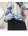 Férfi kimono kardigán s potiskem 14