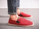 Férfi lenvászon espadrilles J964 3