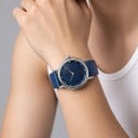 Férfi ONOLA Minimalista kvarcóra kis másodpercmutatóval 30 m vízálló 41 mm átmérő Rozsdamentes acél Bőr szíj Mindennapokra 9