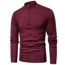 Férfi pulóver cipzárral F240 1