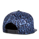 Férfi snapback érdekes kivitelben - kék 3