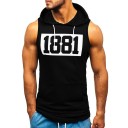 Férfi ujjatlan póló kapucnival F1828 2