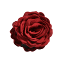 Fermaglio per capelli 9 x 9 cm Fermaglio decorativo per capelli con fiore in tessuto Fermaglio in plastica Accessorio per capelli da donna 18