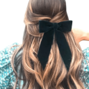 Fermaglio per capelli a fiocco in velluto Fermaglio per capelli elegante Accessorio stiloso Fiocchetto delicato Carinissima decorazione 1