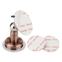 Fermaporta magnetico in acciaio inossidabile Supporto da parete per porte Forza magnetica elevata Installazione adesiva o a vite Facile installazione 3