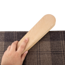 Fermapunti in legno di faggio 24 x 6 x 3,7 cm Strumento da cucito e da stiro doppio lato Base di pressione per patchwork e tessuti 2