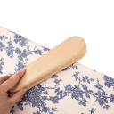 Fermapunti in legno di faggio 24 x 6 x 3,7 cm Strumento da cucito e da stiro doppio lato Base di pressione per patchwork e tessuti 4